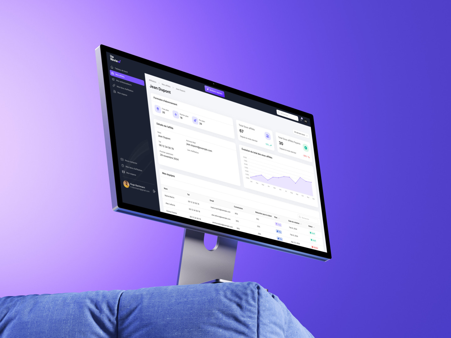 Création de produit SaaS